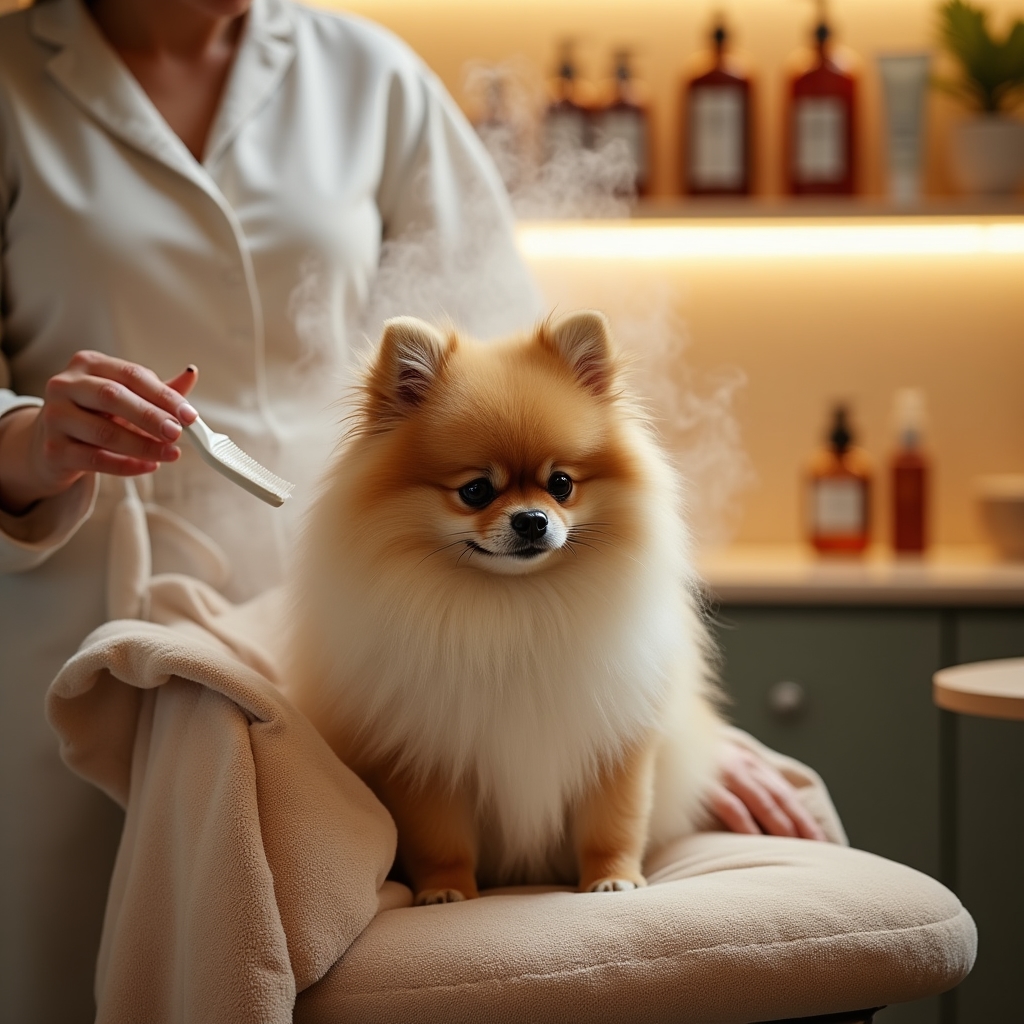 Trattamento spa per animali domestici